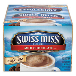 Swiss Miss Hot Cocoa Mix, Regular, 0.73 oz. Packets, 50 Packets/Box