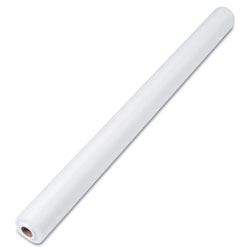 Tablemate Linen-Soft Non-Woven Polyester Banquet Roll, Cut-To-Fit, 40 in x 50ft, White