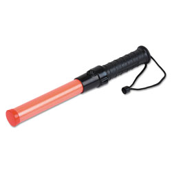 Tatco Safety Baton, LED, Red, 1 1/2 in x 13 1/3 in