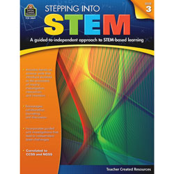 Teacher Created Resources Stepping Into STEM, Gr-3, 160 Pages