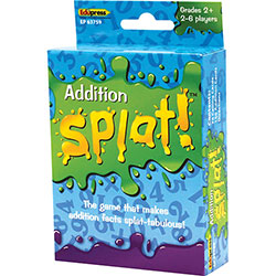 Teacher Created Resources Math Splat Addition Game - Educational - 2 to 6 Players