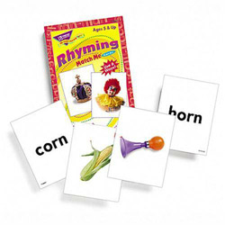 Trend Enterprises Rhyming Match Me Flash Cards, For Ages 6 And Up
