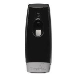 Timemist Settings Metered Air Freshener Dispenser, 3.4 in x 3.4 in x 8.25 in, Black