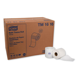 Tork Universal Bath Tissue, Septic Safe, 2-Ply, White, 500 Sheets/Roll, 96 Rolls/Carton