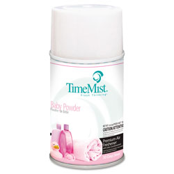 Timemist Premium Metered Air Freshener Refill, Baby Powder, 5.3 oz Aerosol