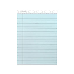 TOPS Prism + Writing Pads, Wide/Legal Rule, 8.5 x 11.75, Pastel Blue, 50 Sheets, 12/Pack