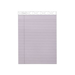 TOPS Prism + Colored Writing Pad, Wide/Legal Rule, 8.5 x 11.75, Orchid, 50 Sheets, 12/Pack
