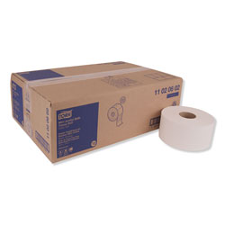 Tork Advanced Jumbo Bath Tissue, Septic Safe, 2-Ply, White, 3.48" x 751 ft, 12 Rolls/Carton (TRK11020602)