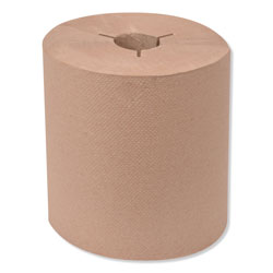 Tork Universal Hand Towel Roll, Notched, 8" x 800 ft, Natural, 6 Rolls/Carton (TRK8031300)
