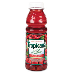 Tropicana® Juice Beverage, Cranberry, 15.2oz Bottle, 12/Carton (PFY30210)