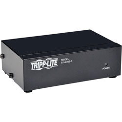 Tripp Lite VGA Video 2-Port Splitter, HD15, Black