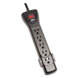 Tripp Lite Protect It! Surge Protector, 7 Outlets, 7 ft. Cord, 2160 Joules, Black