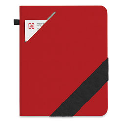 TRU RED™ Large Starter Journal, Narrow Rule, Red Cover, 8 x 10, 192 Sheets