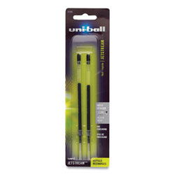Uni-Ball Refill for JetStream Ballpoint Pens, Bold Conical Tip, Black Ink, 2/Pack