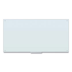U Brands Glass Dry Erase Board, 72 x 36, White Surface