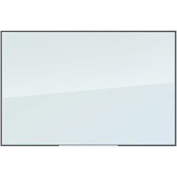 U Brands Dry-Erase Board, Glass, 35 inWx23 inLx3/4 inH, Frost