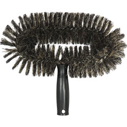 Unger Starduster Wall Cleaning Brush, Black/Brown