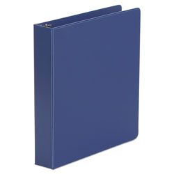 Universal Economy Non-View Round Ring Binder, 3 Rings, 1.5" Capacity, 11 x 8.5, Royal Blue (UNV33402)