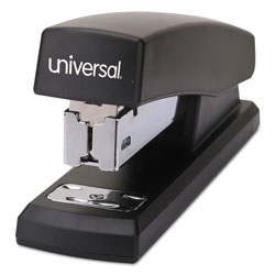 Universal Half-Strip Stapler, 20-Sheet Capacity, Black (UNV43119)