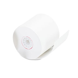 Universal Impact and Inkjet Print Bond Paper Rolls, 0.5 in Core, 2.25 in x 128 ft, White