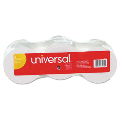 Universal Impact and Inkjet Print Bond Paper Rolls, 0.5 in Core, 2.25 in x 150 ft, White, 3/Pack