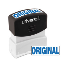 Universal Message Stamp, ORIGINAL, Pre-Inked One-Color, Blue