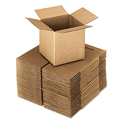 Universal Cubed Fixed-Depth Corrugated Shipping Boxes, Regular Slotted Container (RSC), 16 in x 16 in x 16 in, Brown Kraft, 25/Bundle