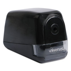 Universal Electric Pencil Sharpener, AC-Powered, 3.13 in x 5.75 in x 4 in, Black