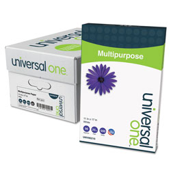 Universal Deluxe Multipurpose Paper, 98 Bright, 20lb, 11 x 17, Bright White, 500 Sheets/Ream, 5 Reams/Carton