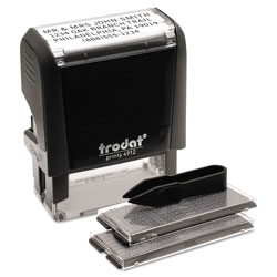 U.S. Stamp & Sign Self-Inking Do It Yourself Message Stamp, 3/4 x 1 7/8