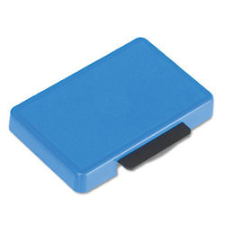 U.S. Stamp & Sign T5440 Dater Replacement Ink Pad, 1 1/8 x 2, Blue