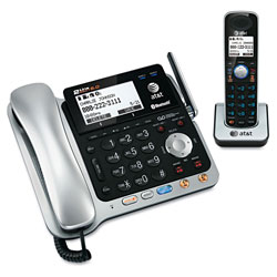 Vtech TL86109 Two-Line DECT 6.0 Phone System with Bluetooth (ATT-TL86109)