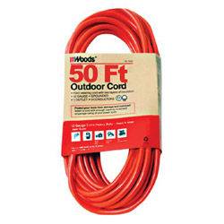 Woods Wire 529 12/3 50' Outdr Ext Cord