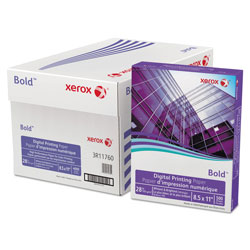 Xerox Bold Digital Printing Paper, 100 Bright, 28lb, 8.5 x 11, White, 500/Ream
