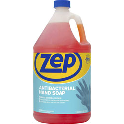 Zep Commercial® Antimicrobial Hand Soap, Fresh Clean Scent, 1 gal (3.8 L), 4/Case