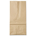 GEN #16 Paper Grocery Bag, 40lb Kraft, Standard 7 3/4 x 4 13/16 x 16, 500 bags view 1
