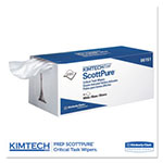 Kimtech™ SCOTTPURE Critical Task Wipers, 12 x 23, White, 50/Bx, 8 Boxes/Carton view 5