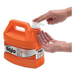Gojo NATUAL ORANGE Pumice Hand Cleaner, Citrus, 1 gal Pump Bottle, 4/Carton view 3