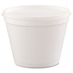 Dart Foam Containers, Foam, 24oz, White, 25/Bag, 20 Bags/Carton view 2