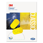 3M E-A-R Classic Small Earplugs in Pillow Paks, PVC Foam, Yellow, 200 Pairs orginal image