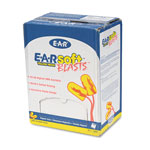 3M E-A-Rsoft Blasts Earplugs, Corded, Foam, Yellow Neon, 200 Pairs orginal image