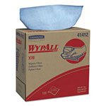 WypAll® X70 Cloths, POP-UP Box, 9 1/10 x 16 4/5, Blue, 100/Box, 10 Boxes/Carton view 2