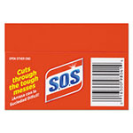 S.O.S. Steel Wool Soap Pad, 4/Box, 24 Boxes/Carton view 2