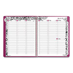 At-A-Glance Floradoodle Weekly/Monthly Professional Planner, Adult Coloring Artwork, 11 x 8.5, Black/White Cover, 12-Month (Jan-Dec):2024 view 2