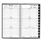 At-A-Glance Compact Weekly Appointment Book, 6.25 x 3.25, Black Cover, 12-Month (Jan to Dec): 2024 view 3