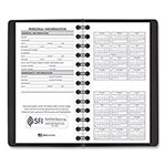 At-A-Glance Weekly Planner, 4.5 x 2.5, Black Cover, 12-Month (Jan to Dec): 2024 view 3