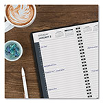 At-A-Glance Daily Appointment Book with 30-Minute Appointments, 8 x 5, Black Cover, 12-Month (Jan to Dec): 2024 view 4