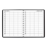 At-A-Glance Four-Person Group Daily Appointment Book, 11 x 8, Black Cover, 12-Month (Jan to Dec): 2024 view 5