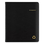 At-A-Glance Recycled Weekly Vertical-Column Format Appointment Book, 8.75 x 7, Black Cover, 12-Month (Jan to Dec): 2024 view 5
