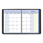 At-A-Glance QuickNotes Monthly Planner, 11 x 8.25, Black Cover, 12-Month (Jan to Dec): 2024 view 3